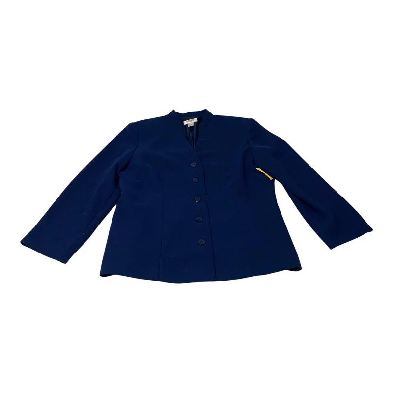 Women's Blazers for Fashionistas -Blazer By Talbots In Blue, Size: L