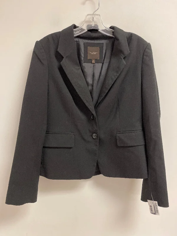 Women's Tartan Check Blazers -Blazer By Limited In Black, Size: L