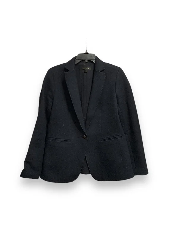 Women's Stylish Patterned Blazers -Blazer By Ann Taylor In Navy, Size: S
