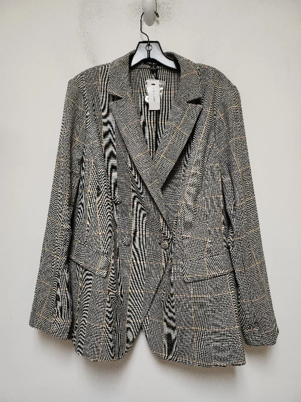 Women's Blazers for Cool Summer Days -Blazer By Lane Bryant In Plaid Pattern, Size: 2x Women's Blazers for Cool Summer Days -Blazer By Lane Bryant In Plaid Pattern, Size: 2x