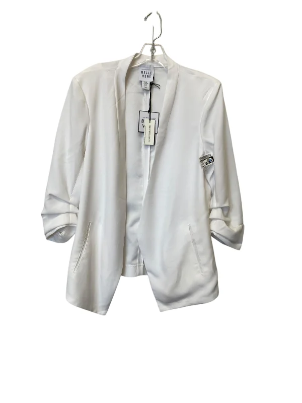 Women's Blazers for Business Casual -Blazer By Clothes Mentor In White, Size: Xl