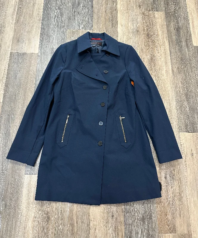 Women's Patchwork Blazers -Blazer By Nina Mclemore In Navy, Size: M