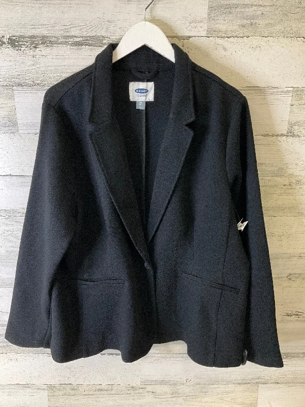 Women's Puffer Blazers -Blazer By Old Navy In Black, Size: Xxl