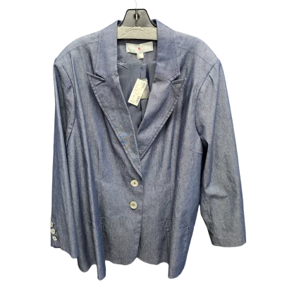 Women's Blazers with Zipper Closure -Blazer By Avenue  Size: 24