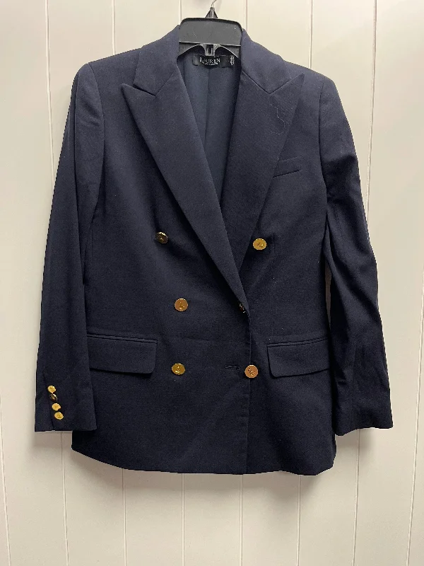 Women's Blazers for Winter -Blazer By Ralph Lauren Black Label In Navy, Size: 4