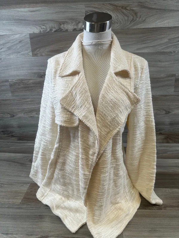 Women's Bold Color Blazers -Blazer By Dr2 In Cream, Size: S