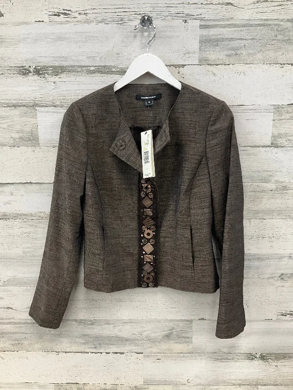 Women's Retro Blazers -Blazer By Ellen Tracy In Brown, Size: Xs