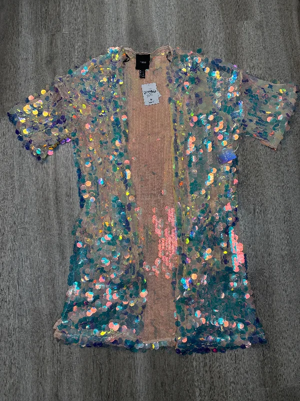 Kimono for Relaxing-Kimono By Forever 21 In Silver, Size: S