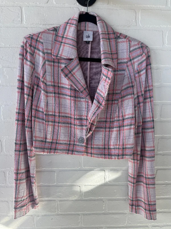 Women's Blazers for Travel -Blazer By Cabi In Pink, Size: M