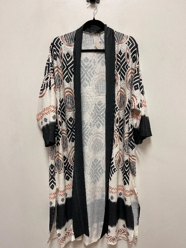 Kimono for Fall-Kimono By Clothes Mentor In Brown, Size: Osfm