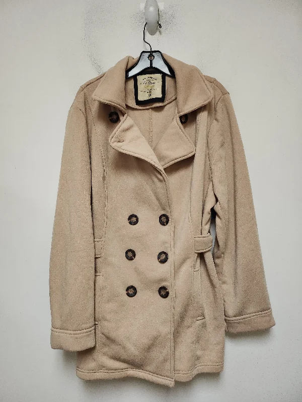 Women's Blazers for Interviews -Blazer By Ci Sono In Tan, Size: 3x