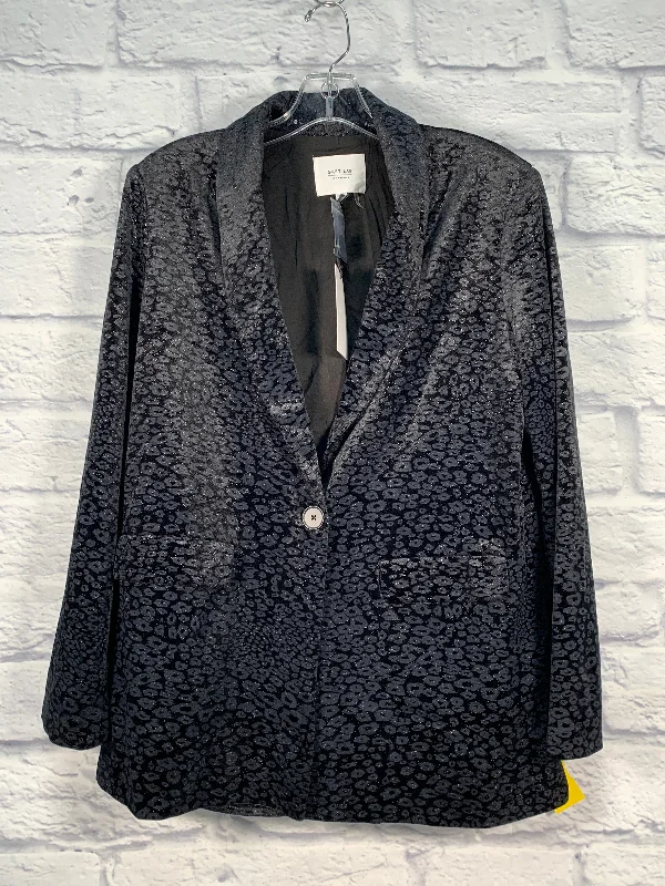 Women's Evening Formal Blazers -Blazer By Grey Lab In Black & Grey, Size: Xs