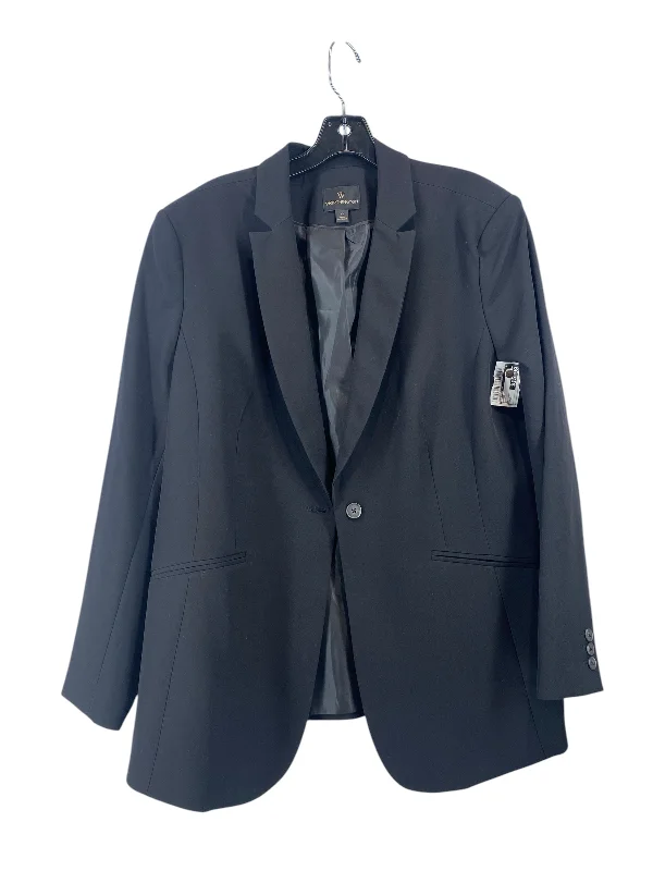 Women's Long Blazers -Blazer By Worthington In Black, Size: Xl