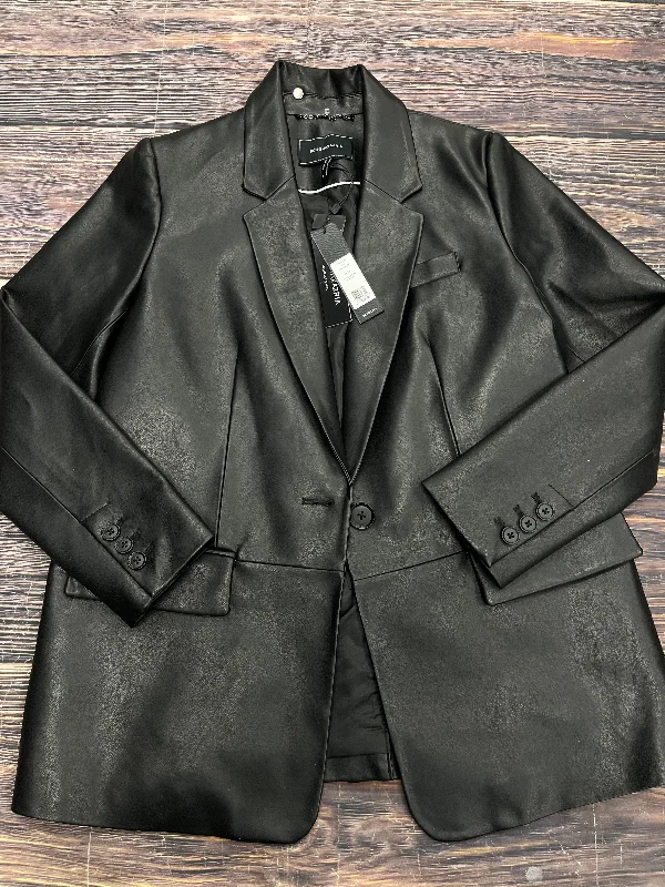 Women's Fall Wool Tweed Blazers -Blazer By Bcbgmaxazria In Black, Size: M