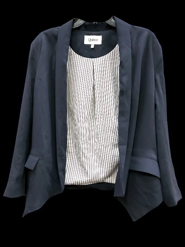 Women's Blazers for Spring -Blazer By Cmc In Navy, Size: Xs
