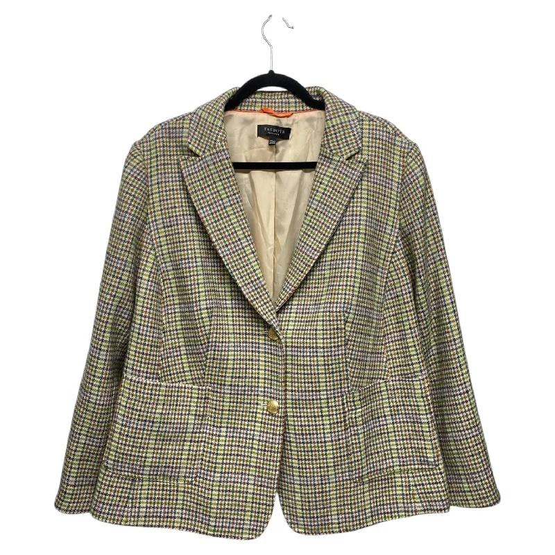 Women's Blazers with Embellishments -Blazer By Talbots In Multi-colored, Size: 22