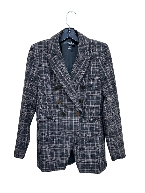 Women's Classic Wool Blazers -Blazer By Rachel Zoe In Plaid Pattern, Size: Xs