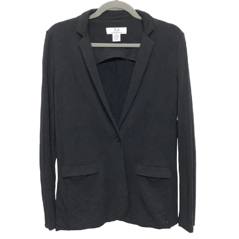 Women's Stylish Woolen Blazers for Winter -Black Blazer Clothes Mentor, Size M