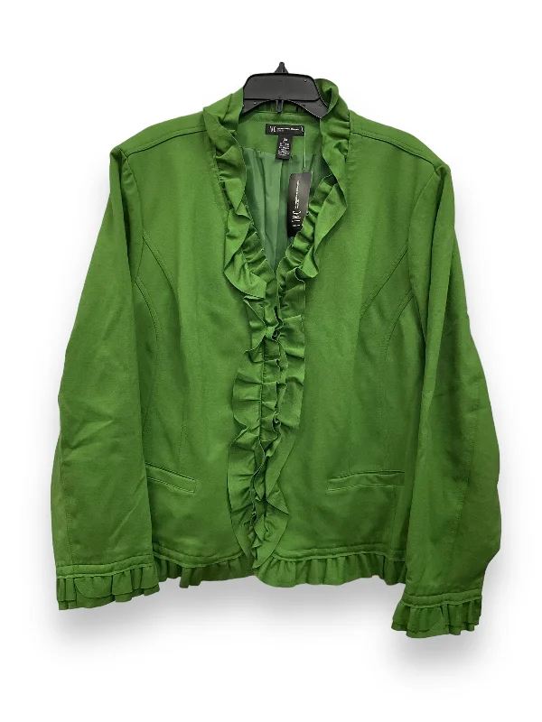 Women's Work Blazers -Green Blazer Inc, Size 3x