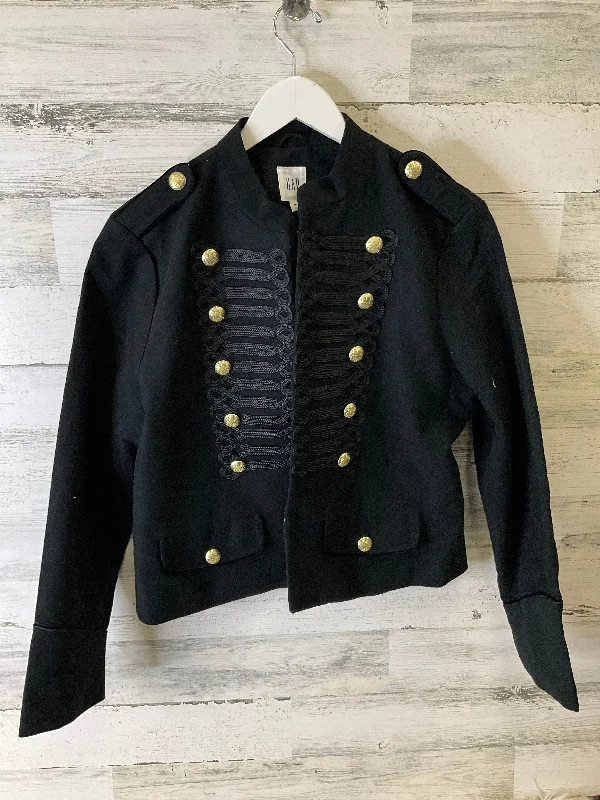 Women's Blazers with V-cut Collar -Blazer By Gap In Black, Size: Xxl