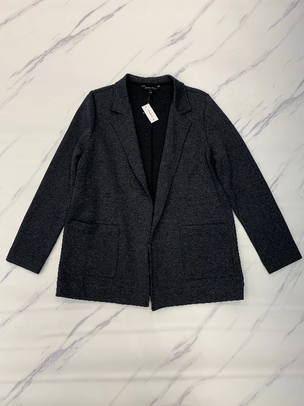 Women's Winter Fashion Blazers -Blazer By Banana Republic In Grey, Size: M