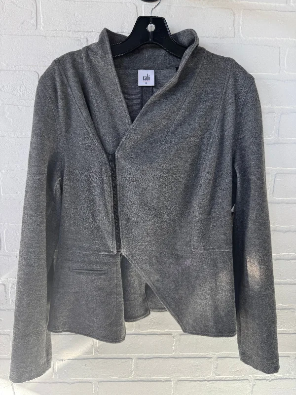 Women's Blazers with Pockets -Blazer By Cabi In Grey, Size: M