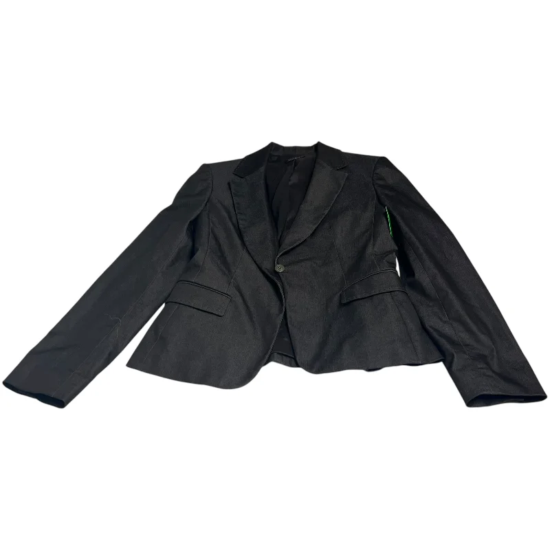 Women's Geometric Blazers -Blazer By Tahari By Arthur Levine In Brown, Size: S