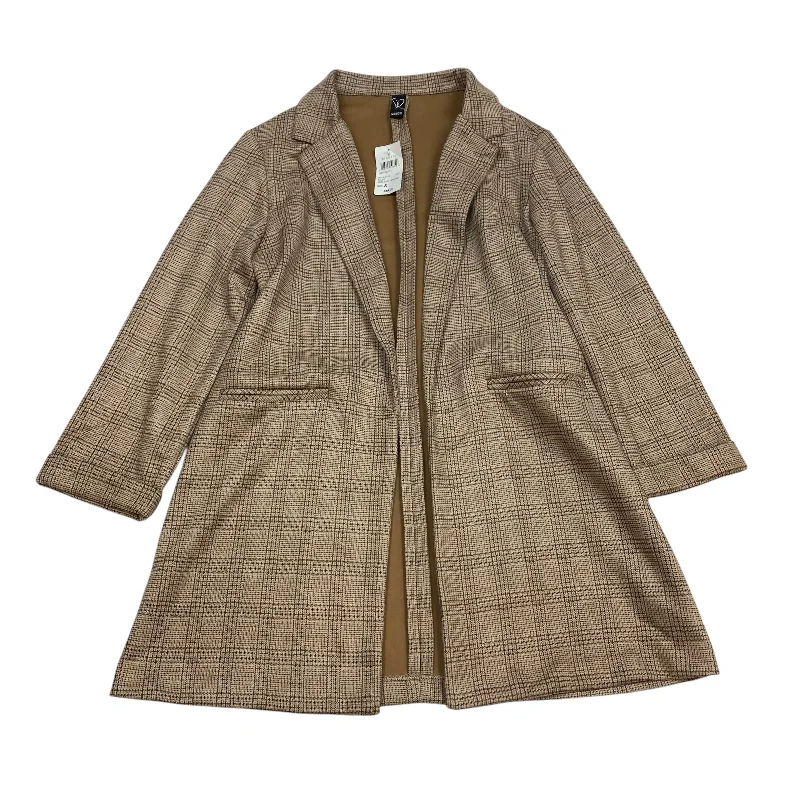 Women's Satin Blazers -Blazer By Windsor In Brown, Size: S