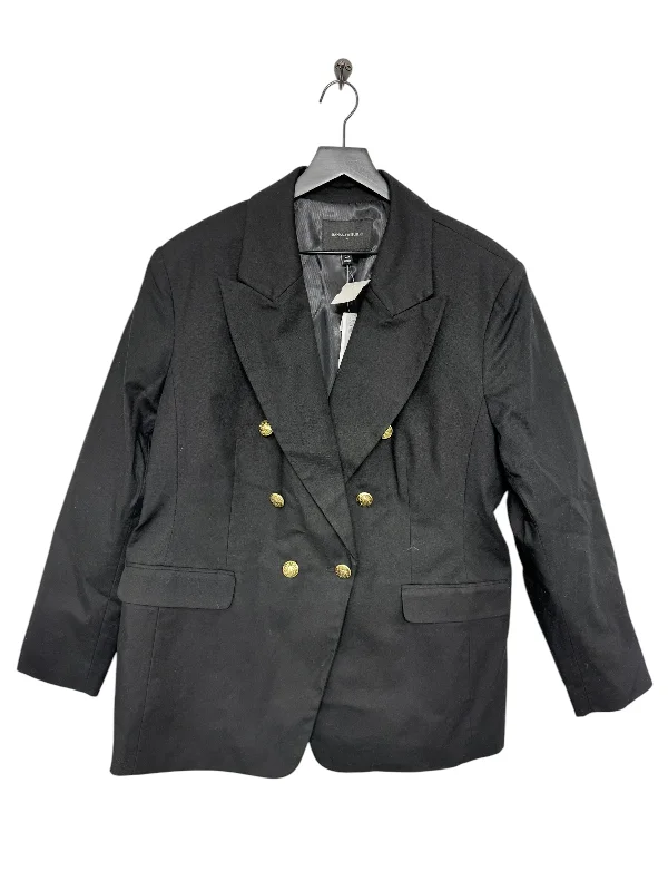 Women's Biker-style Blazers -Blazer By Banana Republic In Black, Size: 2x