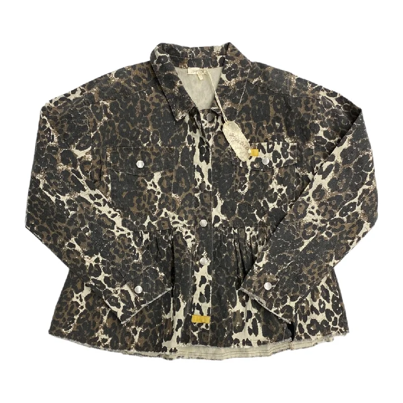 Women's Blazers with Smooth Fabric -Blazer By Mystree  Size: L