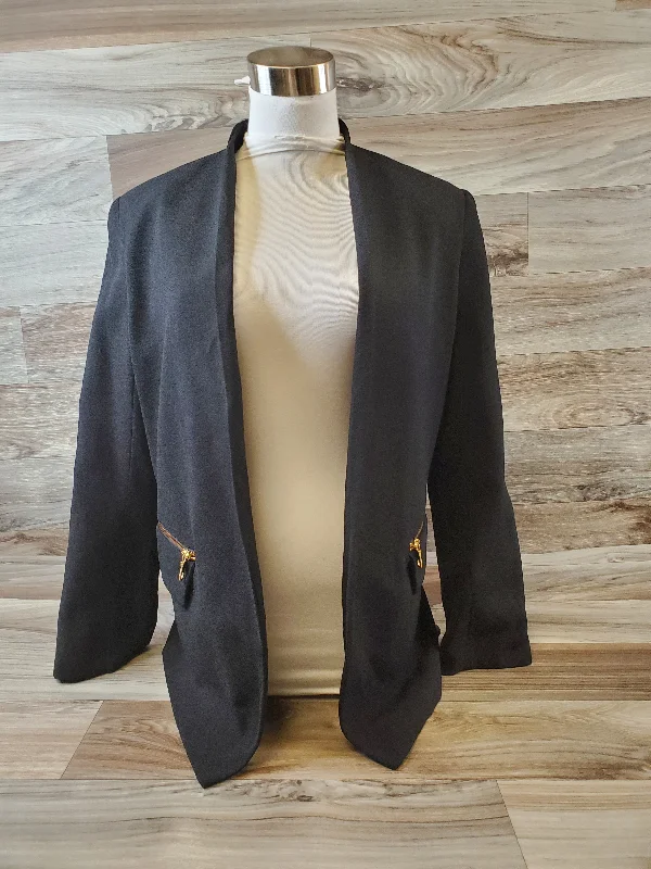 Women's Casual V-neck Blazers -Blazer By Robert Rodriguez In Black, Size: M