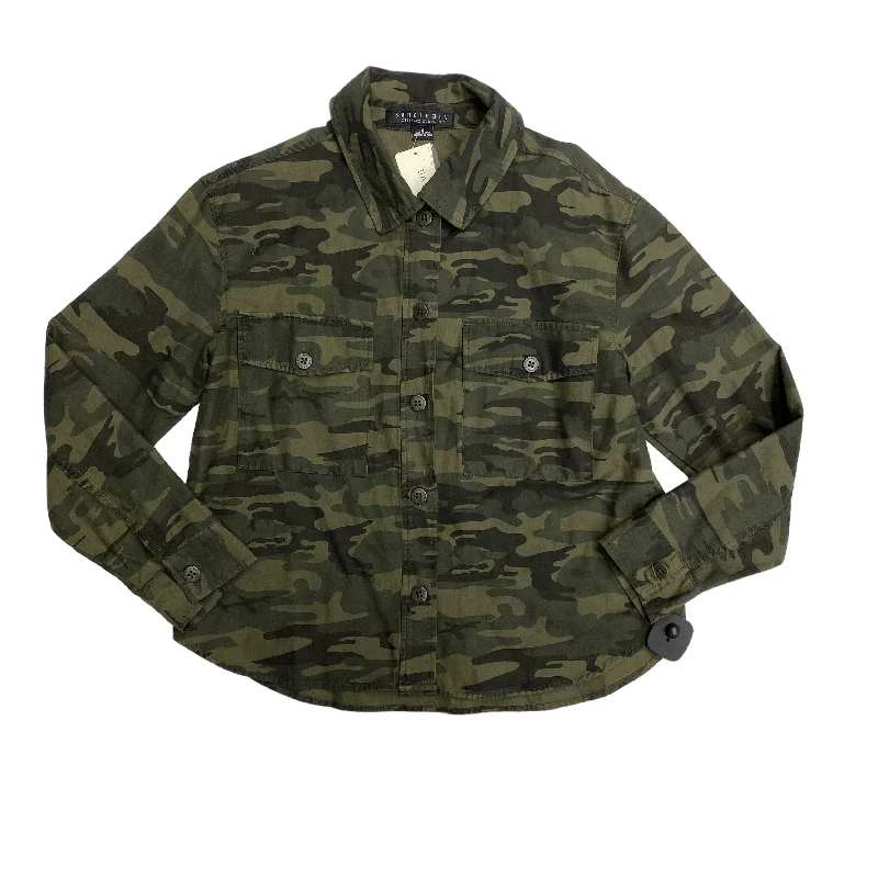 Women's Blazers with Pockets -Camouflage Print Blazer Sanctuary, Size S