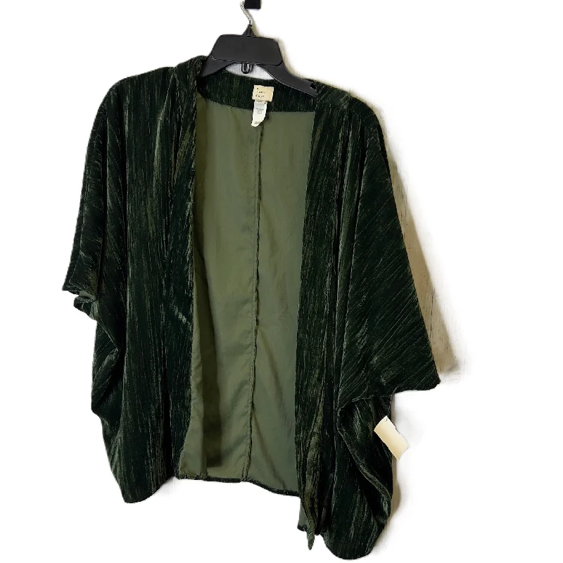 Kimono for Layering-Kimono By A New Day In Green, Size: Osfm