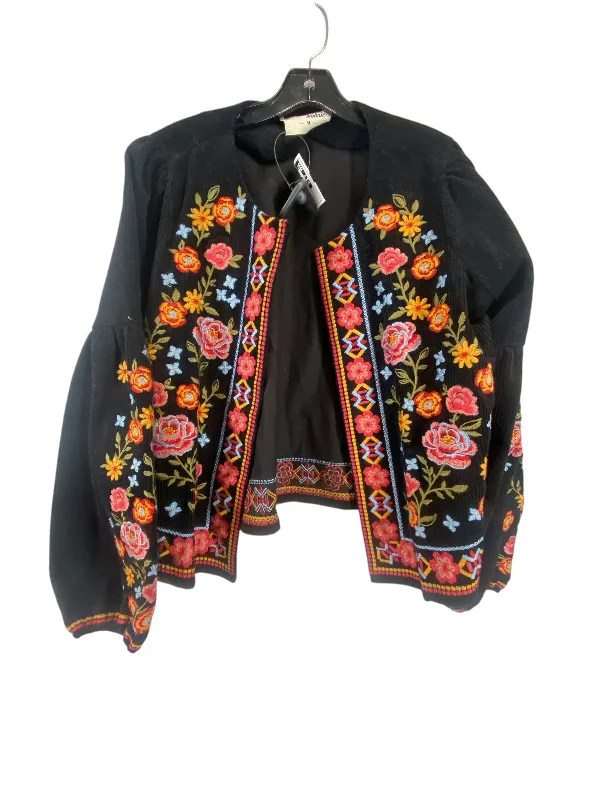 Women's Warm Blazers for Fall -Blazer By Savanna Jane In Black, Size: M