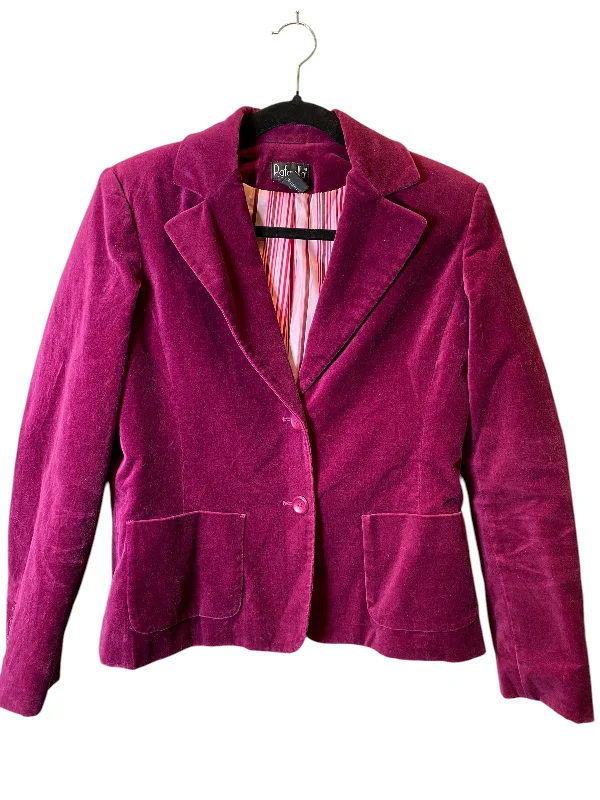Women's Trendy Blazers -Blazer By Rafaella In Purple, Size: 6