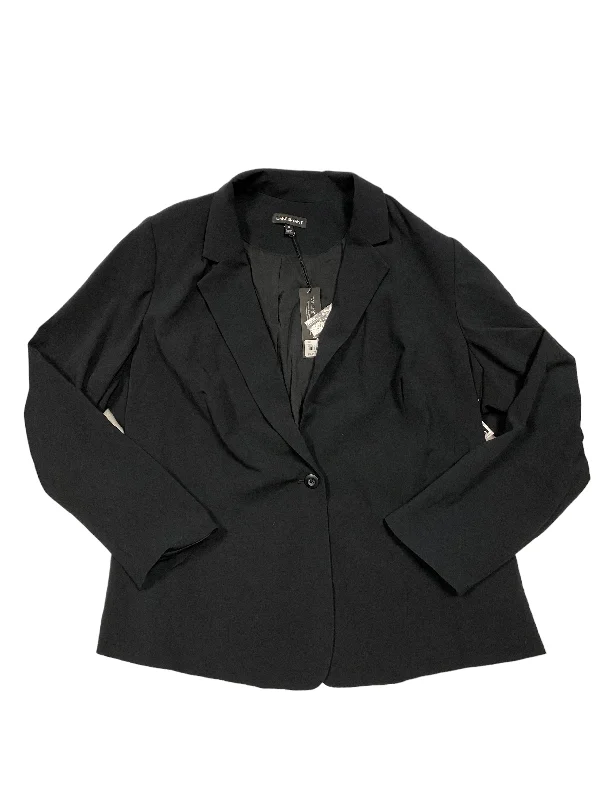 Women's Tailored Blazers -Blazer By Lane Bryant In Black, Size: 26
