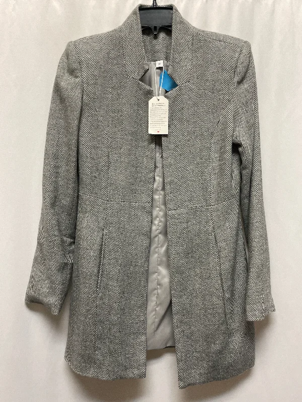 Women's Longline Blazers -Blazer By Clothes Mentor In Grey, Size: M