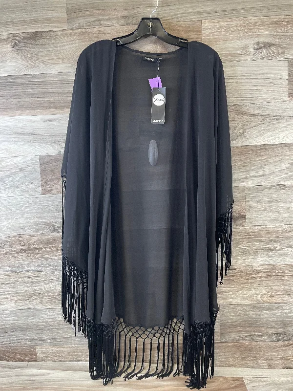 Kimono for Fun Summer Days-Black Kimono Boohoo Boutique, Size S