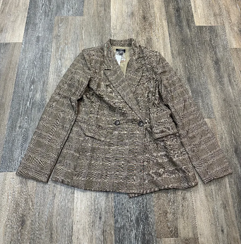 Women's Fancy Occasion Blazers -Blazer By The Workshop In Brown, Size: M