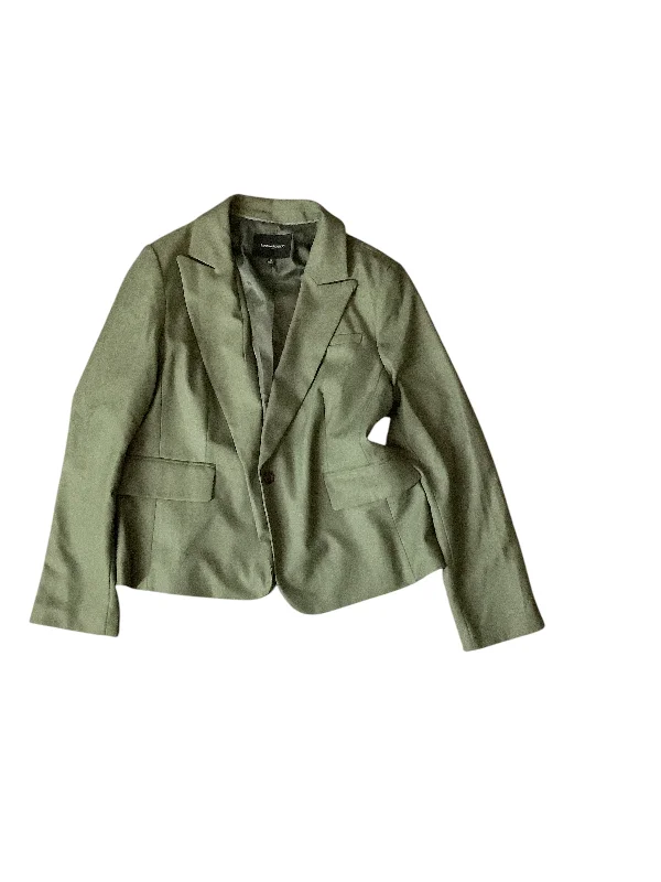 Women's Colorful Office Blazers -Blazer By Banana Republic In Green, Size: 16