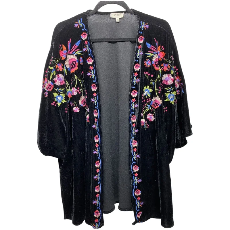 Kimono with Modern Abstract Patterns-Kimono By Umgee In Black, Size: Osfm