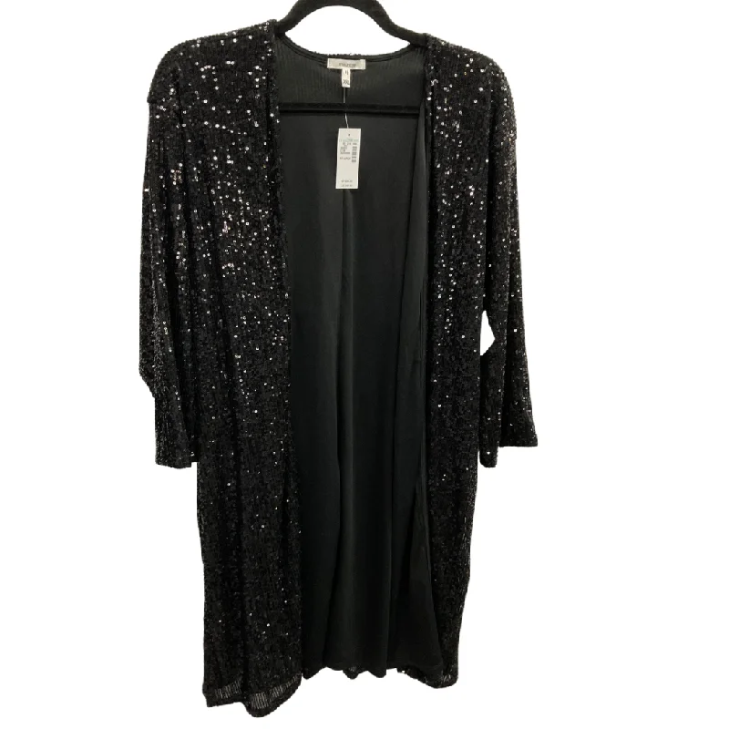 Kimono for Vintage Style-Kimono By Maurices In Black, Size: Xxl