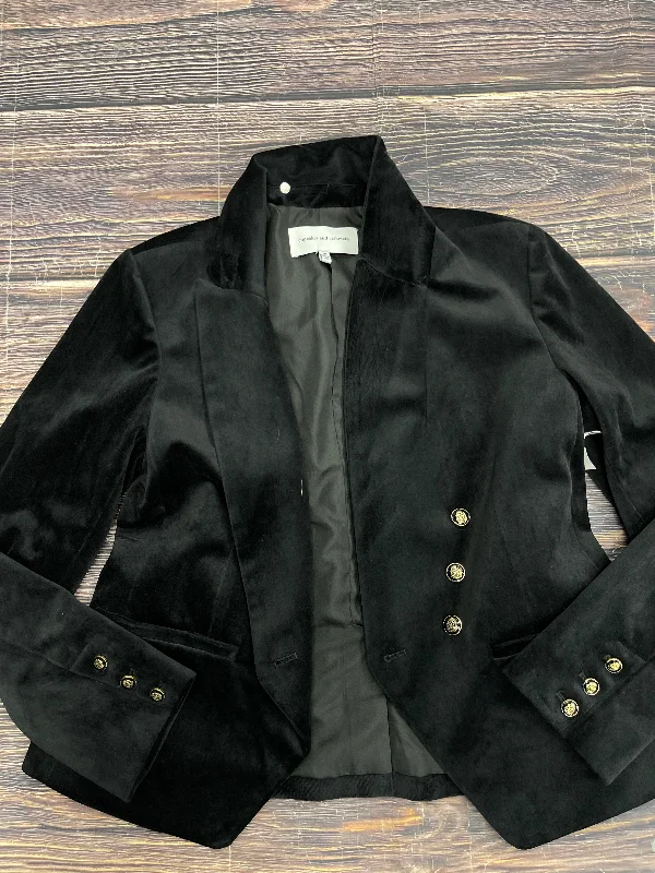 Women's Wool Blazers for Winter -Blazer By Cupcakes And Cashmere In Black, Size: 10 Women's Wool Blazers for Winter -Blazer By Cupcakes And Cashmere In Black, Size: 10