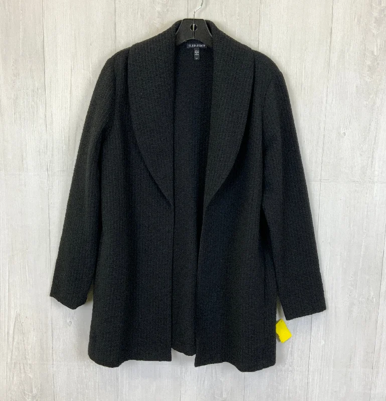 Women's Polka Dot Blazers -Blazer By Eileen Fisher In Black, Size: S