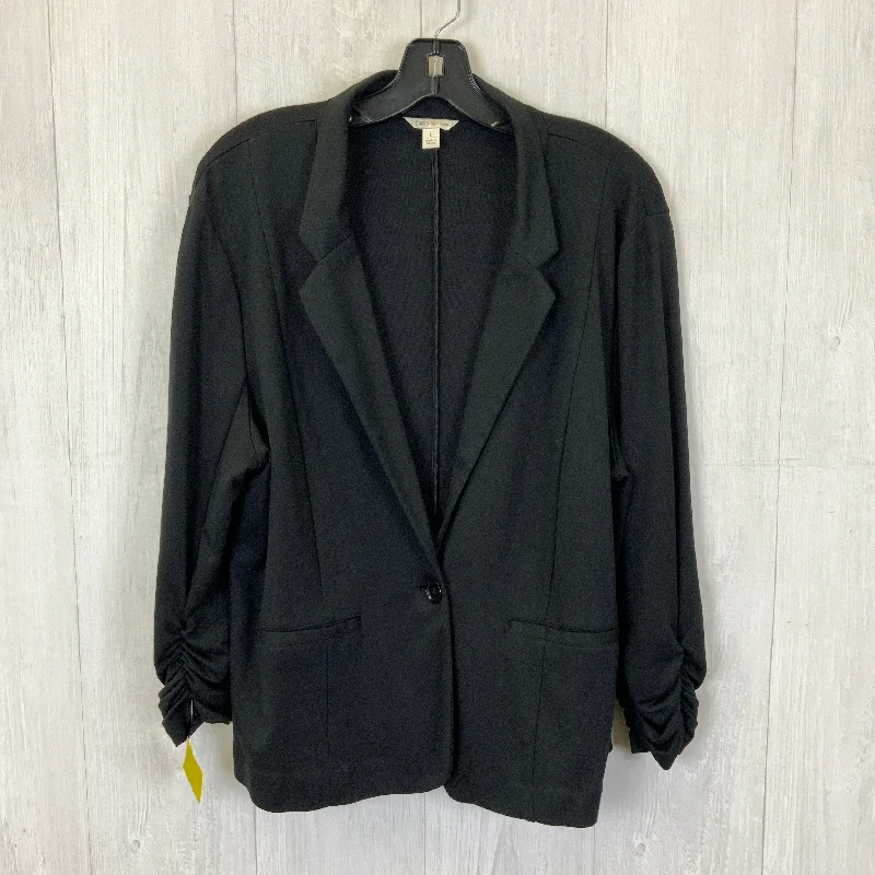 Women's Blazers for Evening Casuals -Blazer By Cato In Black, Size: L