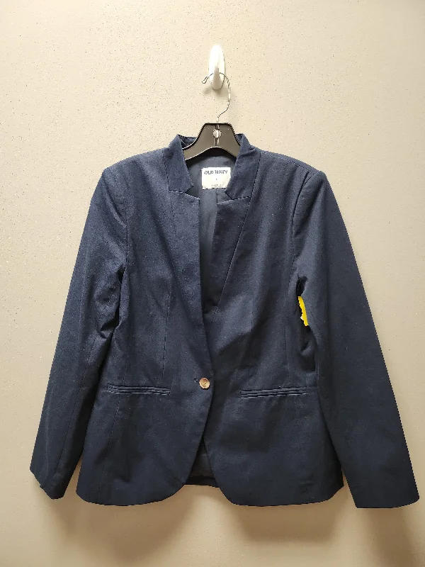 Women's Bohemian Style Blazers -Blazer By Old Navy In Navy, Size: S