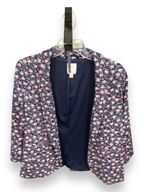 Women's Vintage Style Blazers -Blazer By Lc Lauren Conrad In Floral Print, Size: S
