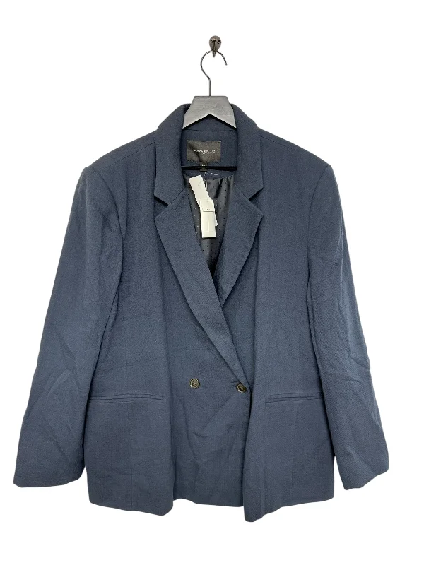 Women's Lace Blazers -Blazer By Banana Republic In Navy, Size: 2x