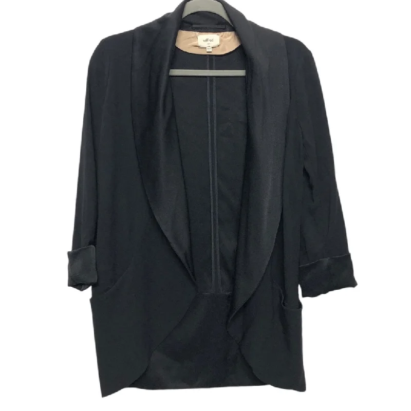 Women's Buttoned Tailored Blazers -Blazer By Wilfred In Black, Size: 0