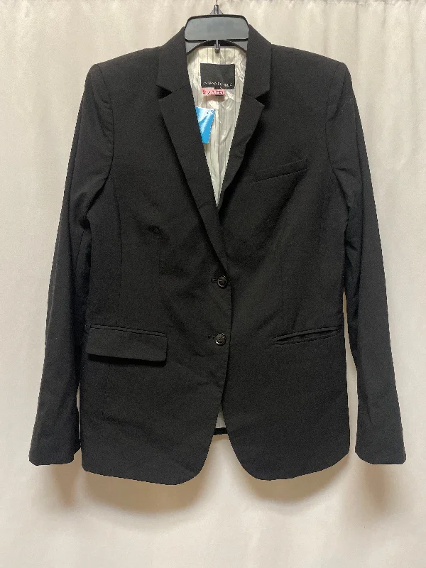 Women's Casual Work Blazers -Blazer By Banana Republic In Black, Size: L